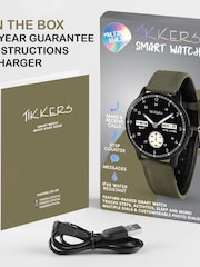 Peers Hardy Green Tikkers Smart Series 60 Canvas Strap Smart Watch - Image 6 of 6