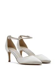 Rainbow Club Natural Elari Ivory Wedding Satin Shoes - Image 4 of 6