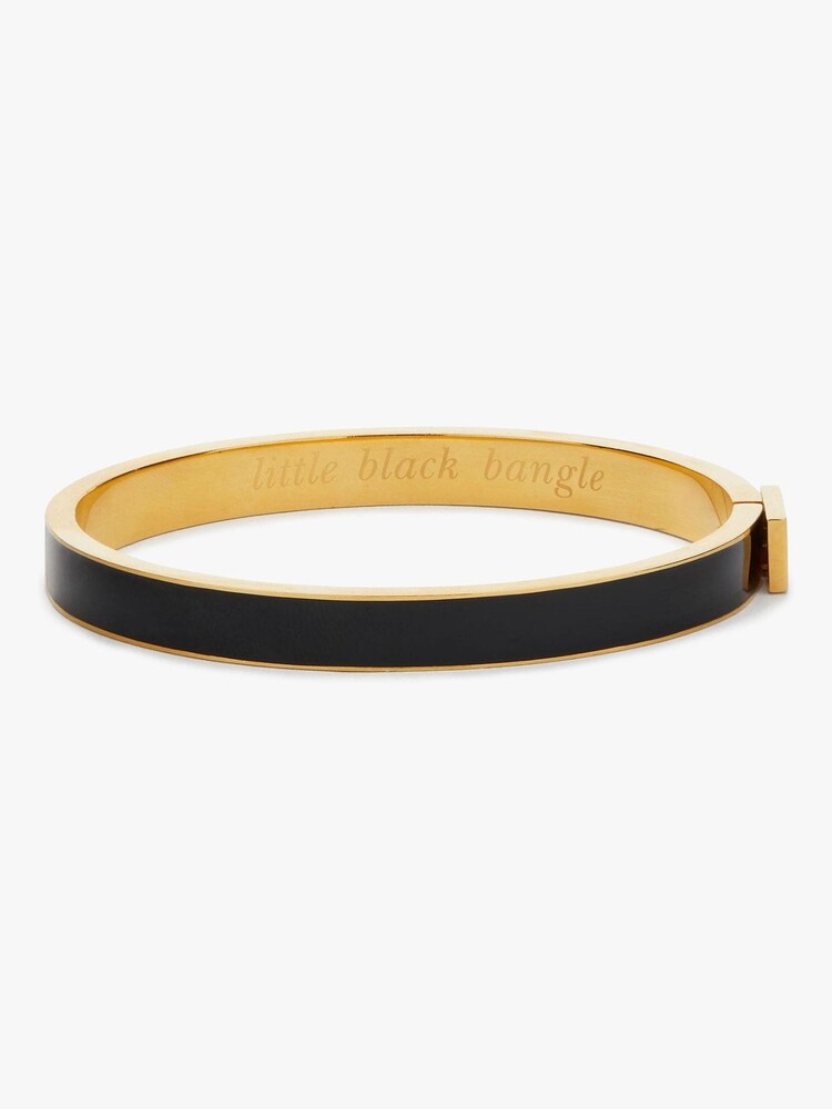 Kate Spade New York Little Black Thin Idiom Bangle - Image 1 of 6
