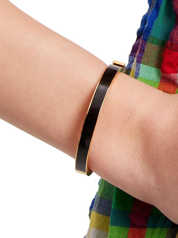 Kate Spade New York Little Black Thin Idiom Bangle - Image 6 of 6
