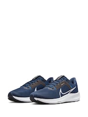 Nike Blue Pegasus 40 Running Trainers - Image 2 of 11