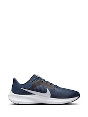 Nike Blue Pegasus 40 Running Trainers - Image 4 of 11