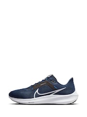 Nike Blue Pegasus 40 Running Trainers - Image 7 of 11