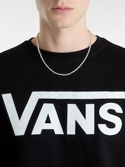 Vans Mens Classic 100% Cotton Black Sweatshirt - Image 4 of 7