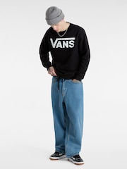 Vans Mens Classic 100% Cotton Black Sweatshirt - Image 5 of 7