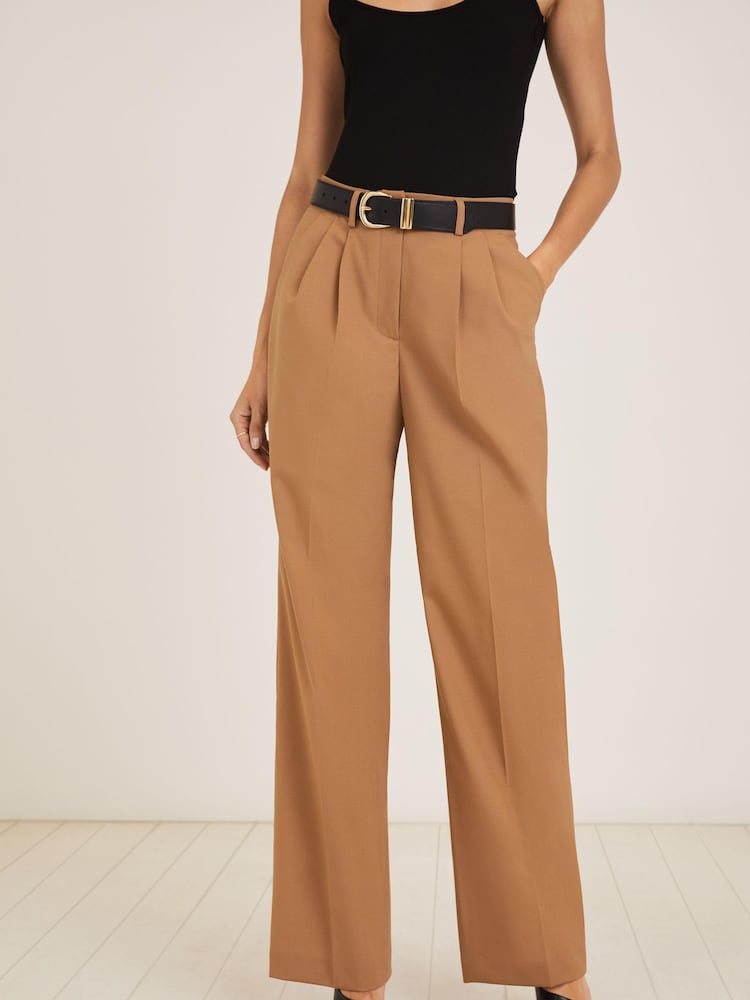 Baukjen Natural Magnolia Upcycled Trousers - Image 1 of 7