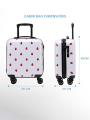 Flight Knight 45x36x20cm EasyJet Underseat Anti-Crack Cabin Carry On Hand Luggage Suitcase - Image 2 of 7