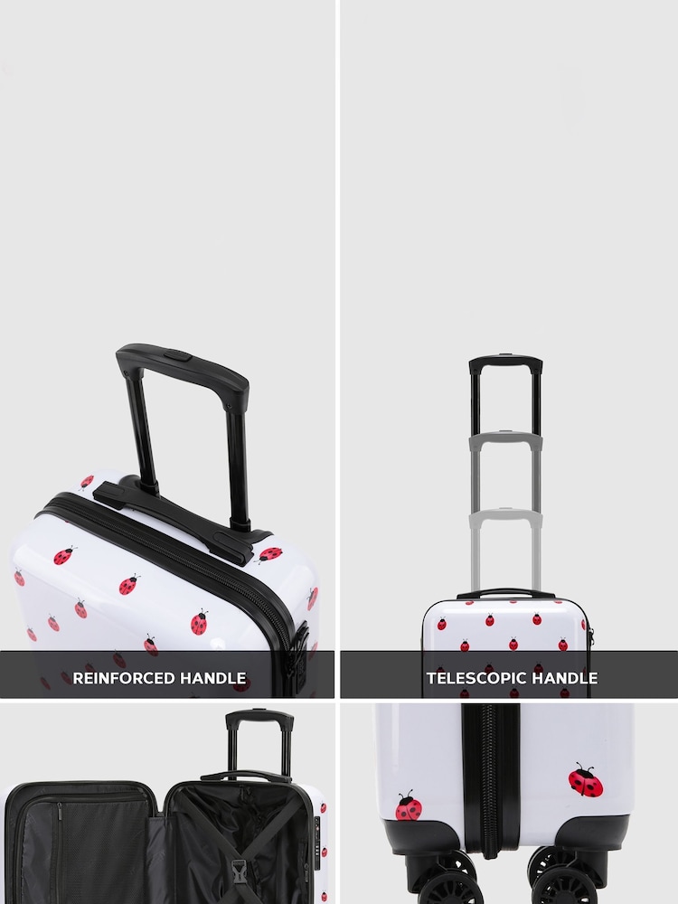 Flight Knight 45x36x20cm EasyJet Underseat Anti-Crack Cabin Carry On Hand Luggage Suitcase - Image 4 of 7