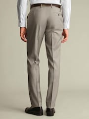 Charles Tyrwhitt Natural Slim Fit Natural Stretch Twill Suit Trousers - Image 2 of 4
