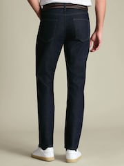 Charles Tyrwhitt Indigo Blue Slim Fit Denim Jeans - Image 2 of 6