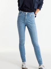 Mid Blue Denim Supersoft Skinny Jeans - Image 2 of 6