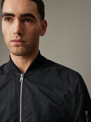 Black EDIT Bomber Jacket - Image 5 of 12