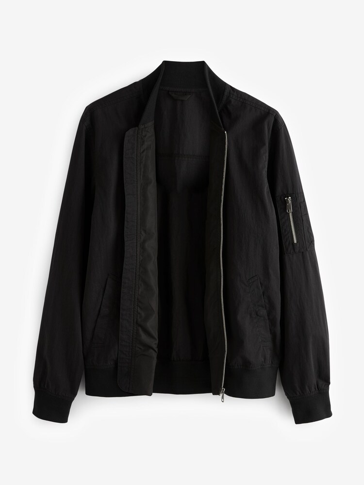 Buy Black EDIT Bomber Jacket from Next Poland