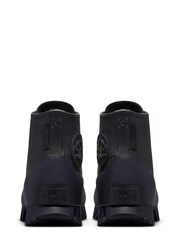 Converse Black Lugged Winter Boots - Image 4 of 8