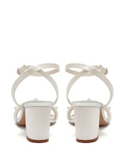 Rainbow Club Natural Florence Ivory Wedding Satin Shoes - Image 4 of 6