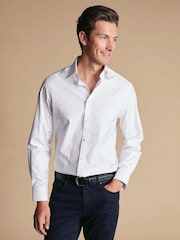 Charles Tyrwhitt Luxury Twill Extra Slim Fit Shirt - Obrázek 3 z 10