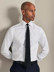 Charles Tyrwhitt Luxury Twill Extra Slim Fit Shirt - Obrázek 5 z 10