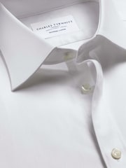 Charles Tyrwhitt Luxury Twill Extra Slim Fit Shirt - Obrázek 9 z 10