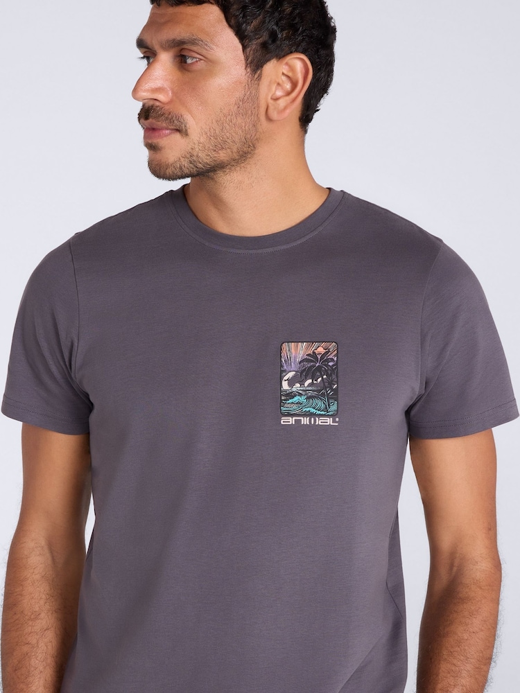 Animal Grey Jacob T-Shirt - Image 2 of 5 Animal Grey Jacob T-Shirt - Image 2 of 5