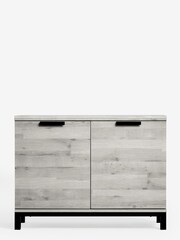 Grey Bronx Oak Effect Small Sideboard - Image 3 of 7