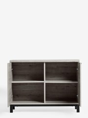 Grey Bronx Oak Effect Small Sideboard - Image 5 of 7