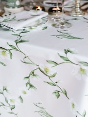 Avalon Home Snowdrop and Hellebore Tablecloth - Slika 5 od 6