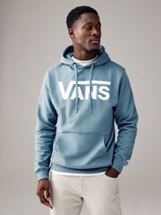 Albastru - Vans Mens Classic 100% Cotton Hanorac cu glugă - Imaginea 1 din 5