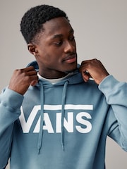 Albastru - Vans Mens Classic 100% Cotton Hanorac cu glugă - Imaginea 4 din 5