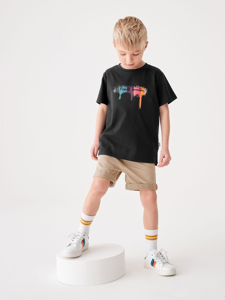 Paul Smith Junior Boys Short Sleeve Iconic Print T-Shirt - Image 2 of 7