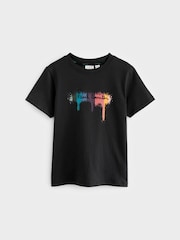 Paul Smith Junior Boys Short Sleeve Iconic Print T-Shirt - Image 4 of 7
