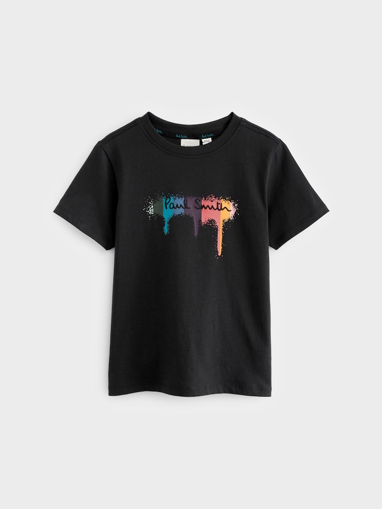 Paul Smith Junior Boys Short Sleeve Iconic Print T-Shirt - Image 4 of 7