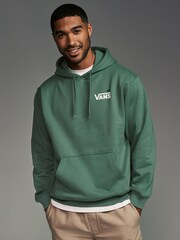 Vans Mens Green Posted Loose 100% Cotton Hoodie - Image 6 of 10