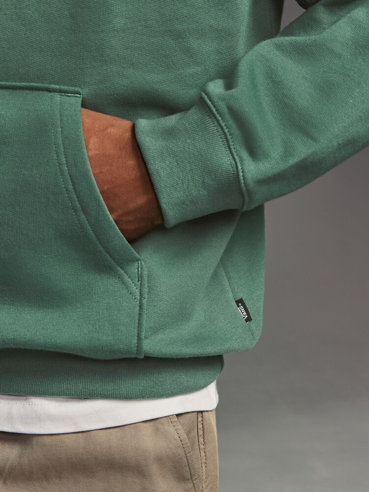 Vans Mens Green Posted Loose 100% Cotton Hoodie - Image 9 of 10