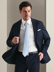 Charles Tyrwhitt Windowpane Check Slim Fit Jacket - Imaginea 3 din 8
