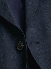 Charles Tyrwhitt Windowpane Check Slim Fit Jacket - Imaginea 8 din 8