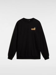Vans Posted Loose 100% Cotton Black Sweatshirt - Image 1 of 2