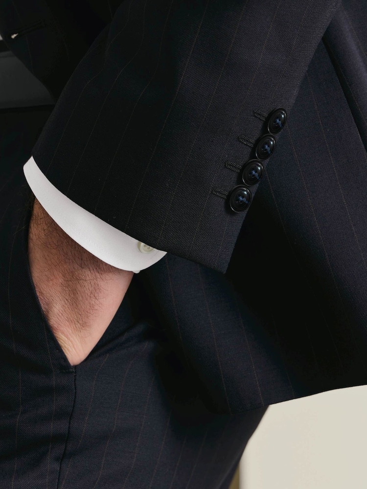 Charles Tyrwhitt Stripe Suit Jacket - תמונה 5 מתוך 5