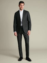Charles Tyrwhitt Slim Fit End On End Ultimate Performance uzvalka žakete - Attēls 3 no 5