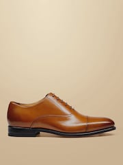 Charles Tyrwhitt 皮革牛津鞋 - 5的图像1｝
