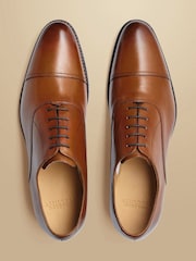 Charles Tyrwhitt 皮革牛津鞋 - 5的图像2｝