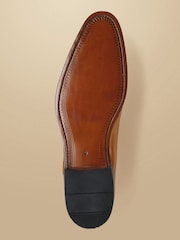 Charles Tyrwhitt 皮革牛津鞋 - 5的图像3｝