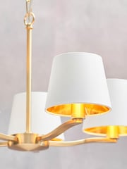 Gallery Home Gold Harry Ceiling Light Pendant - Image 2 of 6