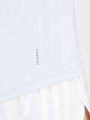 adidas Blue Aeroready Train Essentials Minimal Branding V-Neck T-Shirt - Image 7 of 7