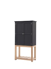 Gallery Home Meteor Navy Leroy 2 Door Cupboard - Image 9 of 10