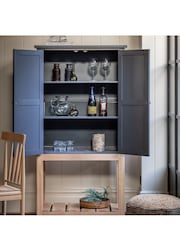 Gallery Home Meteor Navy Leroy 2 Door Cupboard - Image 1 of 10