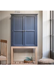 Gallery Home Meteor Navy Leroy 2 Door Cupboard - Image 2 of 10