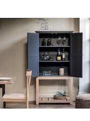 Gallery Home Meteor Navy Leroy 2 Door Cupboard - Image 5 of 10