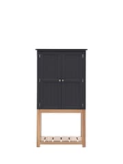 Gallery Home Meteor Navy Leroy 2 Door Cupboard - Image 8 of 10