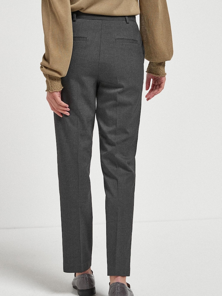 Charcoal Grey Tailored Slim Trousers - Image 2 of 5