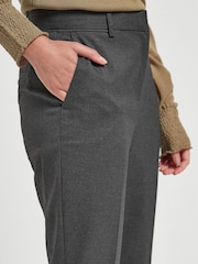Charcoal Grey Tailored Slim Trousers - Image 3 of 5